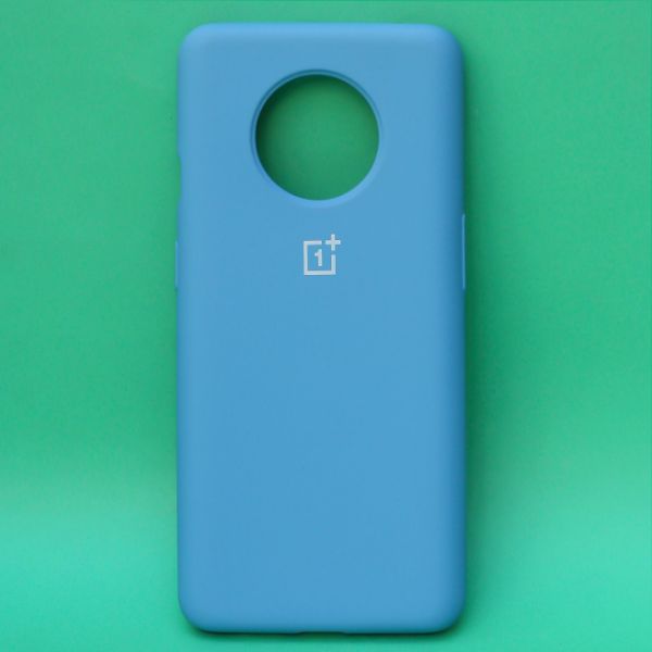 Sky Blue Original Silicone case for Oneplus 7T - The Hatke