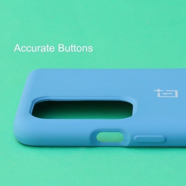 Sky Blue Original Silicone case for Oneplus 8T - The Hatke