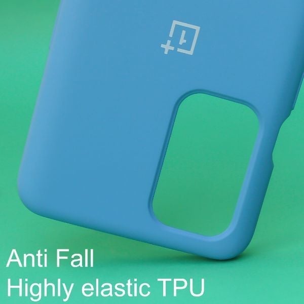 Sky Blue Original Silicone case for Oneplus 8T - The Hatke