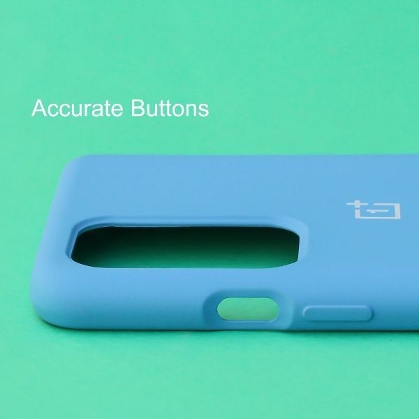 Sky Blue Original Silicone case for Oneplus 9 Pro - The Hatke