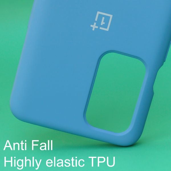 Sky Blue Original Silicone case for Oneplus 9R - The Hatke