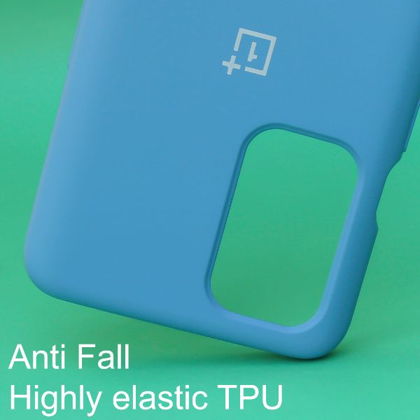 Sky Blue Original Silicone case for Oneplus Nord 2 - The Hatke