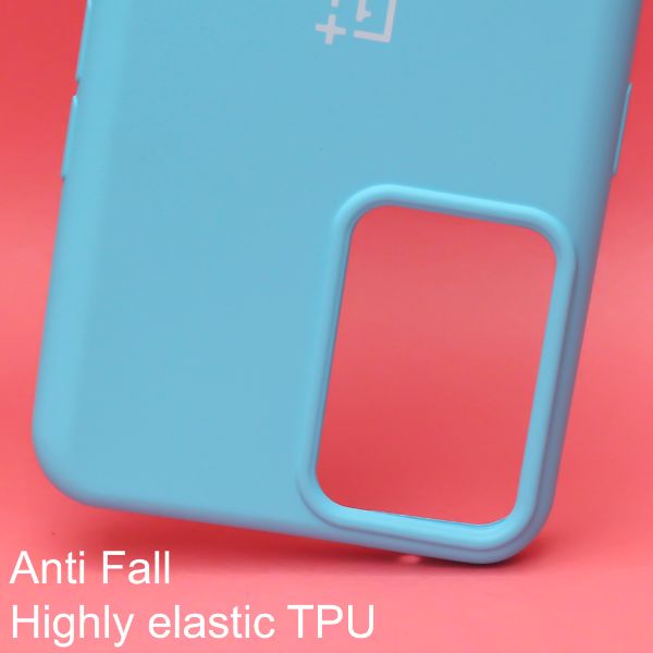 Sky Blue Original Silicone case for Oneplus Nord 2t - The Hatke