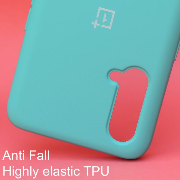 Sky Blue Original Silicone case for Oneplus Nord CE - The Hatke