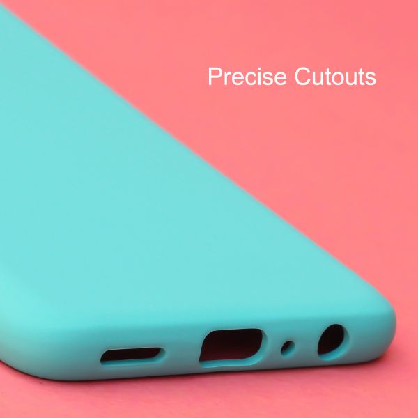Sky Blue Original Silicone case for Oneplus Nord CE - The Hatke