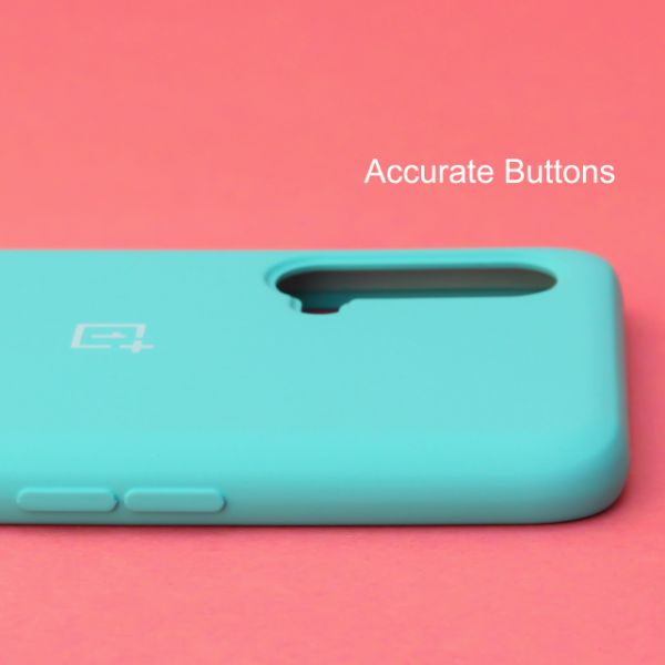 Sky Blue Original Silicone case for Oneplus Nord CE - The Hatke