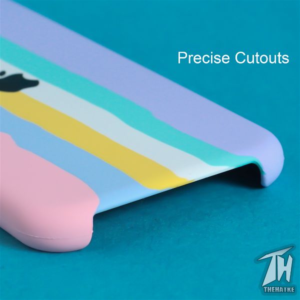Spectrum Silicone Case for Apple Iphone 11 Pro Max - The Hatke