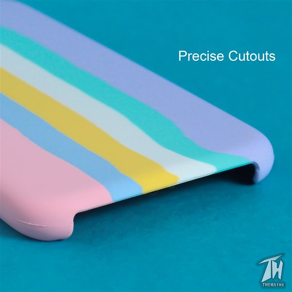 Spectrum Silicone Case for Apple Iphone 7 - The Hatke