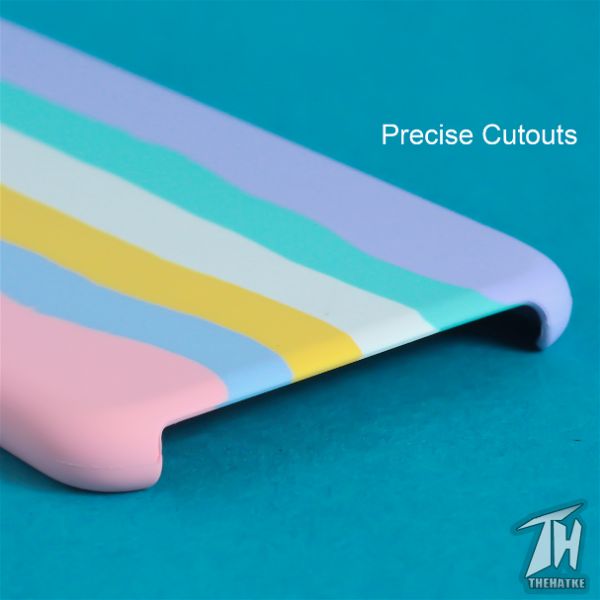 Spectrum Silicone Case for Apple iphone 7 plus - The Hatke
