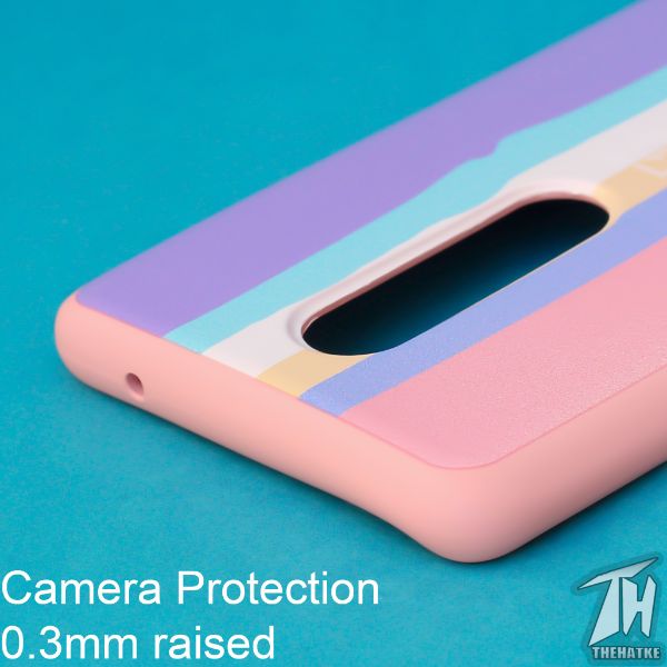 Spectrum Silicone Case for Oneplus 8 - The Hatke