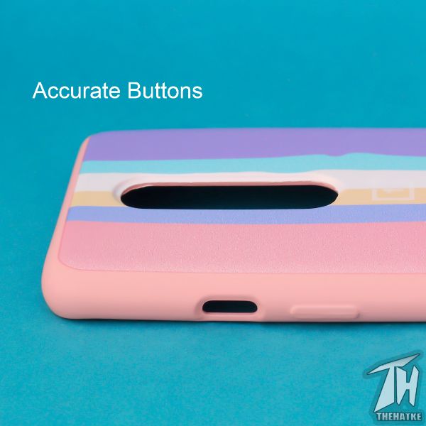 Spectrum Silicone Case for Oneplus 8 - The Hatke