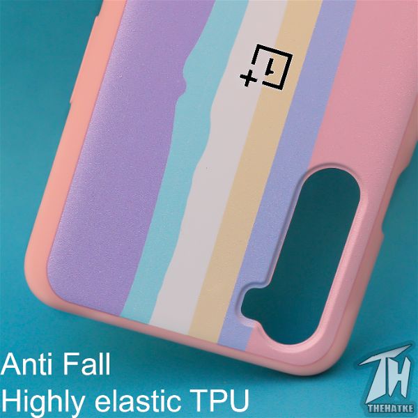 Spectrum Silicone Case for Oneplus Nord - The Hatke