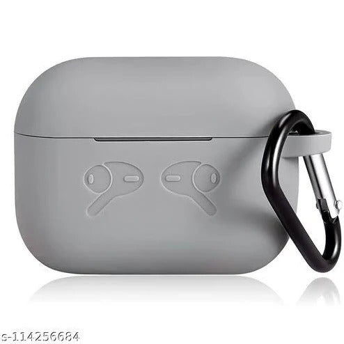 Grey Silicone Case For Apple Airpods Pro - Main Image
