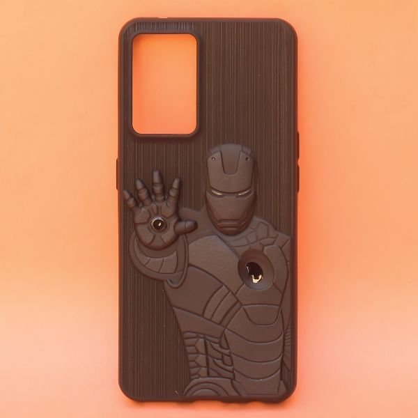 Superhero 3 Engraved Silicone Case for Oneplus Nord CE 2 - The Hatke