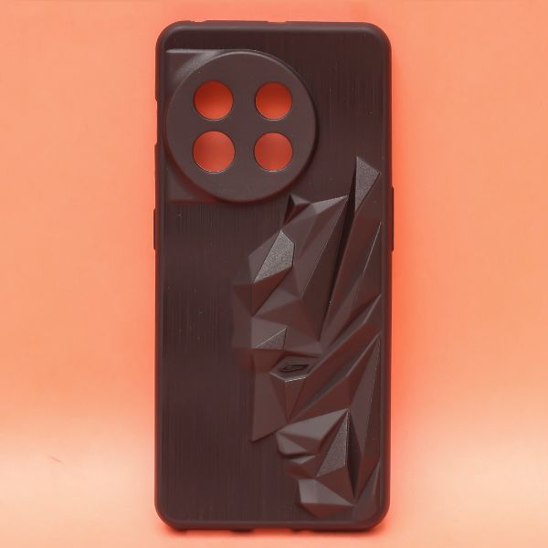 Superhero Engraved logo silicon Case for Oneplus 11R - The Hatke