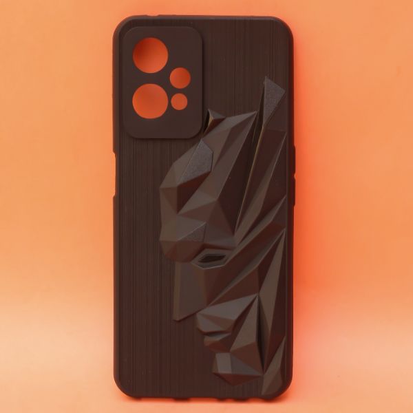 Superhero Engraved logo silicon Case for Realme 9 Pro 5G - The Hatke