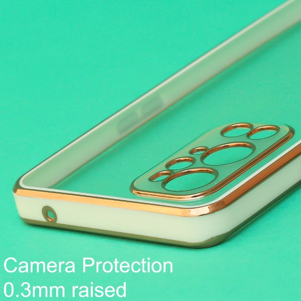 White Electroplated Transparent Case for Oneplus 9 Pro - The Hatke