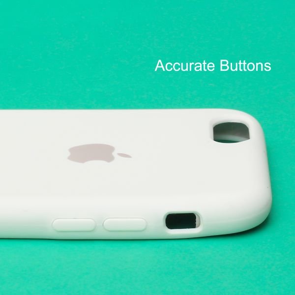 White Original Silicone case for Apple iphone 6/6s - The Hatke