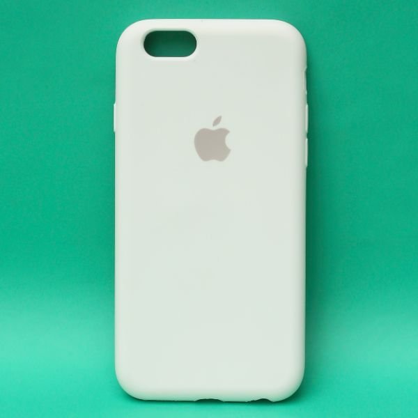 White Original Silicone case for Apple iphone 6/6s - The Hatke