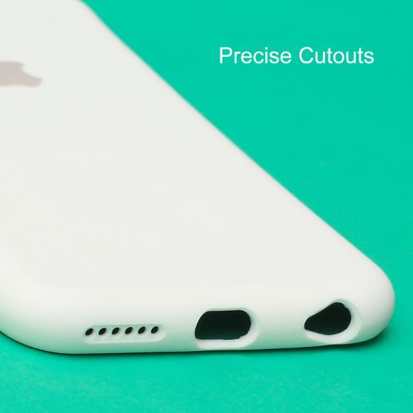 White Original Silicone case for Apple iphone 6/6s - The Hatke