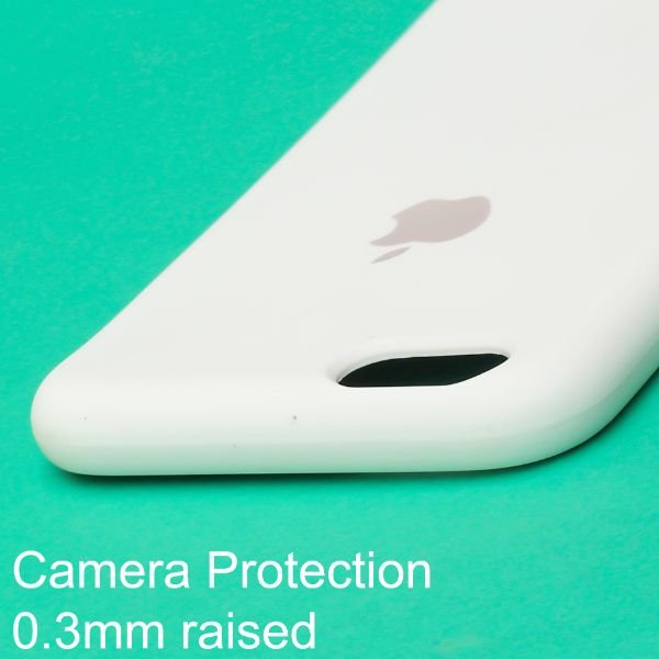 White Original Silicone case for Apple iphone 6/6s - The Hatke