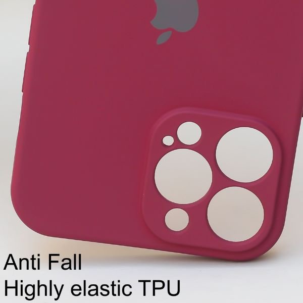 Wine Candy Silicone Case for Apple Iphone 13 Pro Max - The Hatke