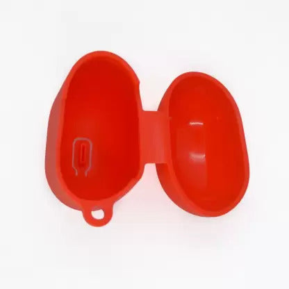 Red Silicone buds case for Boat 382 The Hatke